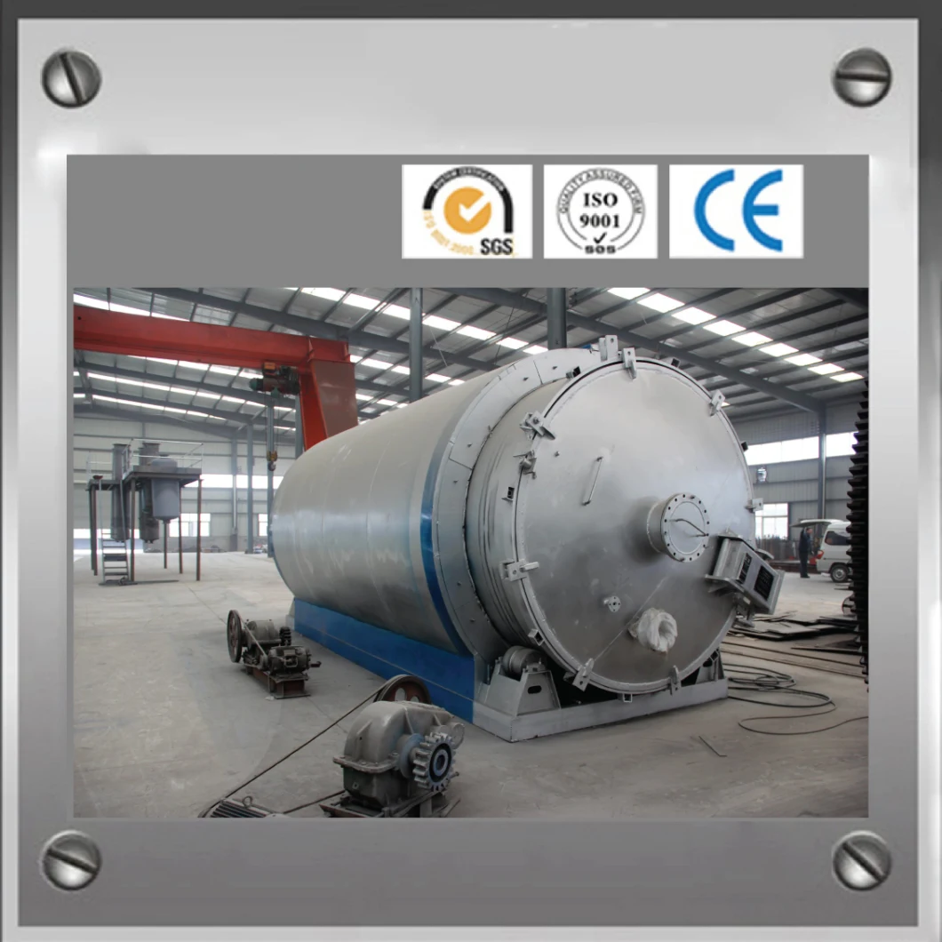 Used Plastics/Used Rubber/Used Tires/Industrial Waste/Solid Waste Pyrolysis Plant/Recycling Plant/Processing Plant/Waste Treatment to Diesel Oil with CE,SGS,ISO