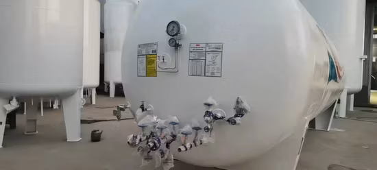 中国 20m3 16bar 極低温液体窒素タンク ロシアでの熱い販売