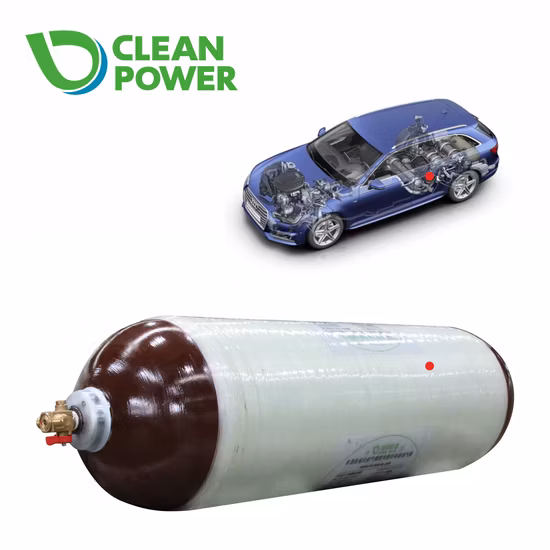 CNG コンボ ガス シリンダー タイプ 2 CNG ガス シリンダー 406-100L-20b 新エネルギー車用のリーズナブルな価格と優れた性能の CNG 貯蔵タンク