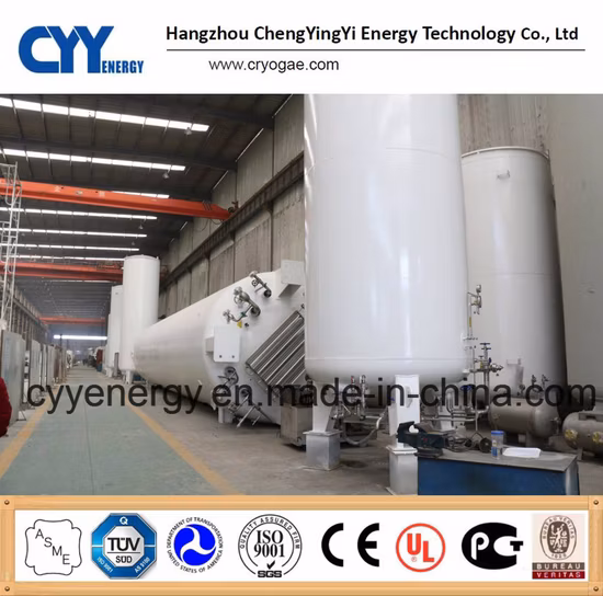 Lox Lin Lar Lco2 ホットセール LNG 用極低温液体貯蔵タンク